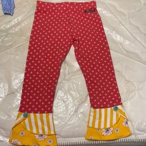 Matilda Jane Girls Hall Pass Scrappy Leggings NWT